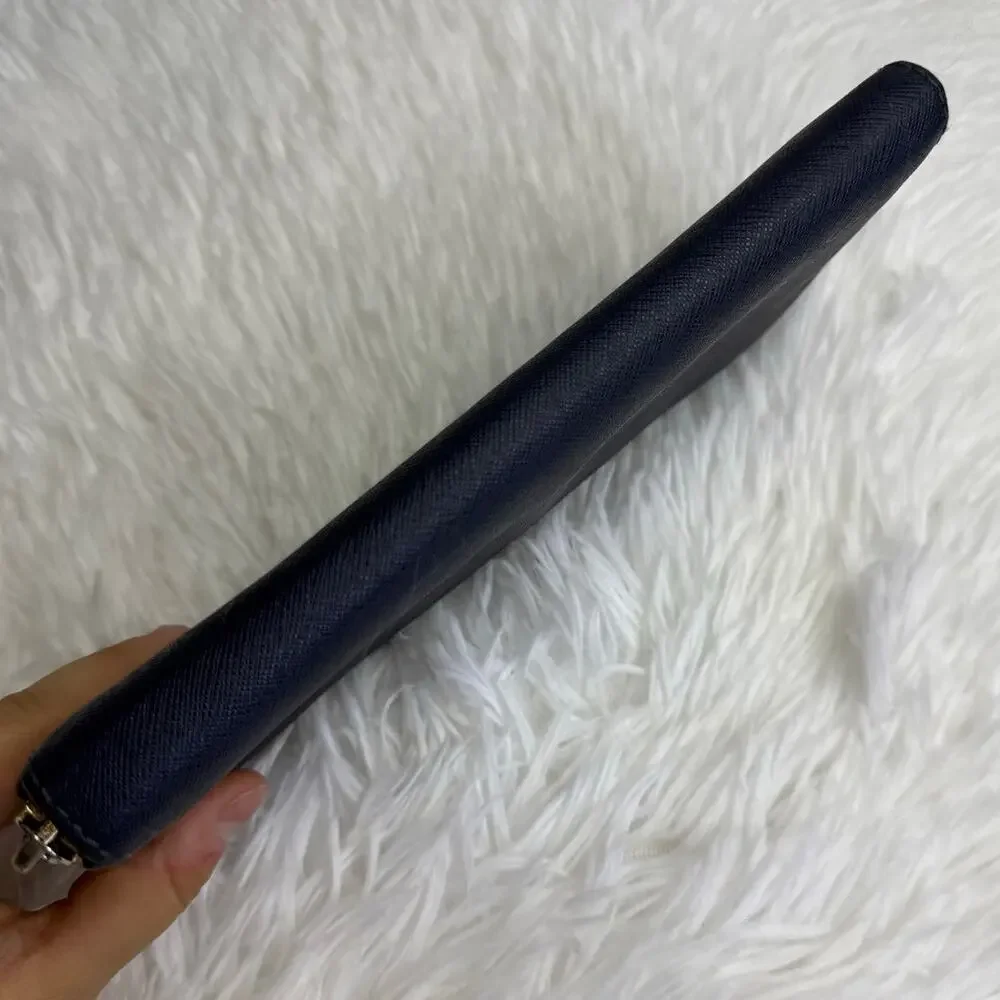 Michael Kors Navy Zip Around Wallet